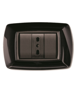 PLACCA LIFE 3 POSTI NERO.
