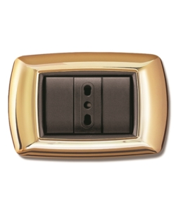 PLACCA LIFE 3 POSTI ORO.