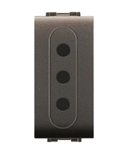 PRESA SICUREZZA 2 POLI + TERRA 10A SERIE MYLIFE.