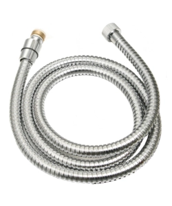 FLESSIBILE DOCCIA IN ACCIAIO CROMATO ANTITORSIONE, DIAMETRO 14 MM E LUNGHEZZA 200 CM
