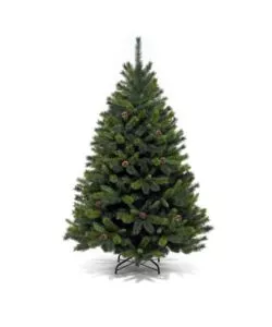 ALBERO DI NATALE "NEBRASKA" CON 1330 RAMI E APERTURA AD OMBRELLO,  210 CM