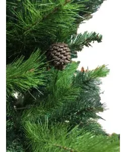 ALBERO DI NATALE "NEBRASKA" CON 1330 RAMI E APERTURA AD OMBRELLO,  210 CM