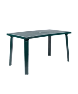 TAVOLO DA ESTERNO "DOMINGO" IN POLIPROPILENE VERDE 130X75X73 CM