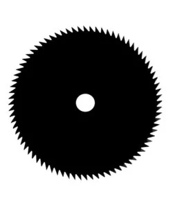 DISCO PER DECESPUGLIATORI MANIVER 80 DENTI DIAMETRO 25,5 CM