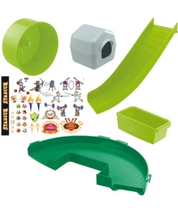 GABBIA PER CRICETI "STADIUM", 49,5X34X33 CM - FERPLAST