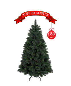 ALBERO DI NATALE "GLISTEN" CON 789 RAMI AD AGGANCIO, 180 CM