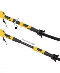 CARTEGGIATRICE LEVIGATRICE PER MURO CON ASTA TELESCOPICA ALLUNGABILE 710W