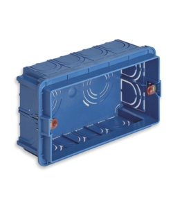 SCATOLA INCASSO 4M RETTANGOLARE AZZURRO - VIMAR.