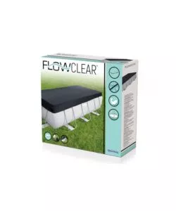 TELO DI COPERTURA PER PISCINA  RETTANGOLARE DA 400 CM BESTWAY "POWER STEEL FRAME" - COD. 58232