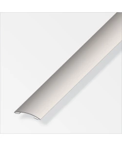 PROFILO RACCORDO AUTOADESIVO 30x4 ACCIAIO INOX - 1 METRO.