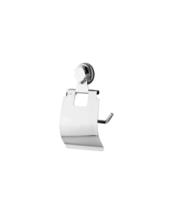 BESTLOCK SUPPORTO PER CARTA IGIENICA CON FISSAGGIO A VENTOSA.