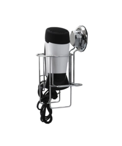 BESTLOCK SUPPORTO PER ASCIUGACAPELLI CON FISSAGGIO A VENTOSA.