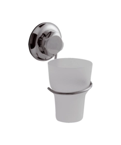 BESTLOCK PORTA SPAZZOLINI CON FISSAGGIO A VENTOSA.