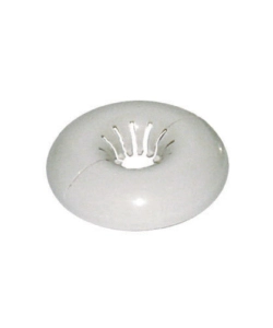 COPPIA ROSETTE COPRITUBO BIANCO