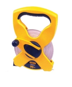ROTELLA METRICA TELAIO APERTO CON NASTRO FIBERGLASS DA 60 METRI - STANLEY.