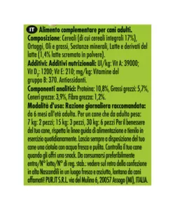 BISCOTTI PER CANI PURINA FRISKIES "PUPPY BISCUIT" PER CUCCIOLI DI TUTTE LE TAGLIE CON LATTE 350 GR
