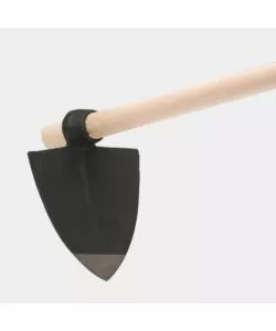 ZAPPETTA CUORE FORGIATA CON MANICO IN FAGGIO DA 120 CM.