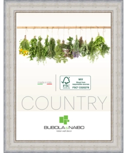 CORNICE IN LEGNO COLORE BIANCO "FABRIANO" - 30 x 40 CM