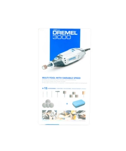 MULTIUTENSILE ROTATIVO 3000 DREMEL 130 W, CON 15 ACCESSORI E CUSTODIA - BOSCH.