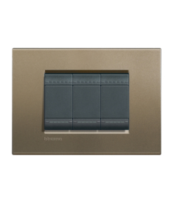 LL PLACCA 3P SQUARE - BTICINO.