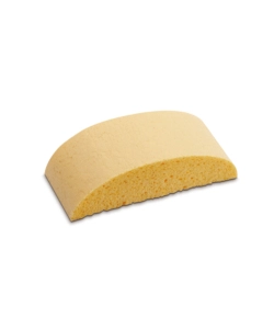 SPUGNA MEZZALUNA GIALLA  - 20X8X5 CM.