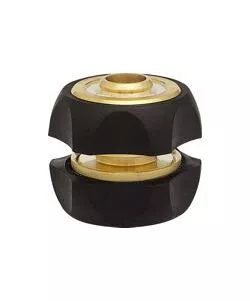 RACCORDO RIPARATORE IN OTTONE E GOMMA - 12/15 MM.