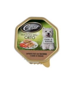 CESAR - UMIDO PER CANI TACCHINO E CUORE DI VERDURE 150 GR