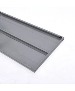 RIPIANO IN METALLO PER SCAFFALI DA 80X50 CM - GRIGIO.