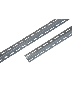 ANGOLARE 35X35MM ALTO 100 CM DI COLORE GRIGIO PER SCAFFALI.