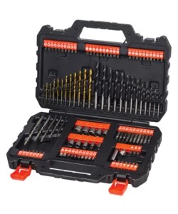 KIT ACCESSORI PER TRAPANO AVVITATORE TITANIUM SET 109 ACCESSORI "A7200" BLACK & DECKER.