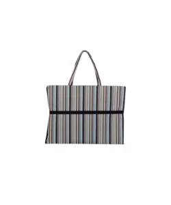 Materassino da spiaggia pieghevole EuroGarden fantasia a righe 180x60x2,5 cm