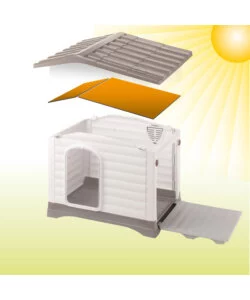 KIT 6 PANNELLI ISOLANTI PER CUCCIA FERPLAST "DOGVILLA 70" IN PVC