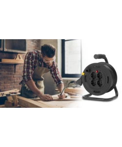 AVVOLGICAVO VIMAR 16A 4 USCITE UNIVERSALI 15 M