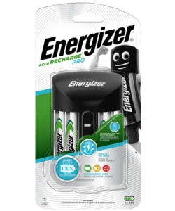 CARICABATTERIE PER BATTERIE RICARICABILI ENERGIZER "RECHARGE" AA E AAA