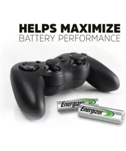 CARICABATTERIE PER BATTERIE RICARICABILI ENERGIZER "RECHARGE" AA E AAA