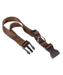 COLLARE PER CANI MARRONE IN NYLON, LUNGHEZZA DA 30 A 44 CM - FERPLAST