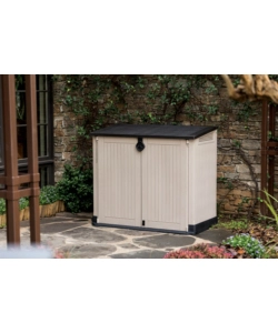 PORTATTREZZI MULTIUSO KETER "STORE IT OUT MIDI" IN RESINA BEIGE 132X71,5X113,5 CM