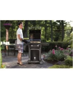 BARBECUE A GAS WEBER 2 FUOCHI SPIRIT CLASSIC E-210 NERO CON GRIGLIA IN GHISA WEBER IN OMAGGIO - 46010029