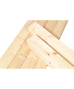 CONFEZIONE DA 6 LISTONI IN ABETE - 20X120X2000 MM - PIRCHER.