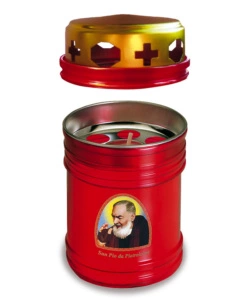 LUMINO PICCOLO PARAPIOGGIO SAN PIO IMMAGINI ASSORTITE