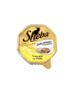 SHEBA DELICATEZZA IN GELATINA CON POLLO 85 GR.