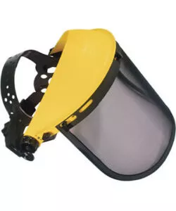VISIERA DI PROTEZIONE PER DECESPUGLIATORI MANIVER GIALLO
