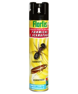 INSETTICIDA FORMICHE E SCARAFAGGI FLORTIS, 400 ML