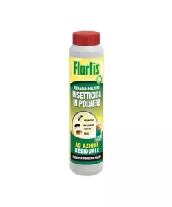 INSETTICIDA IN POLVERE PER SCARAFAGGI E FORMICHE FLORTIS, 250 GR