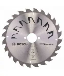 LAMA PER SEGA CIRCOLARE "PRECISION" 190X2.5X30 - 24 DENTI - BOSCH.