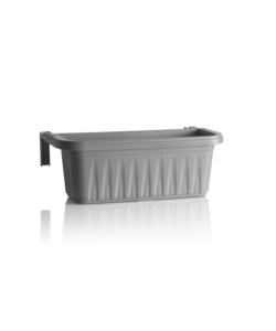 FIORIERA DA BALCONE BAMA "RONDINE" GRIGIO 50 CM