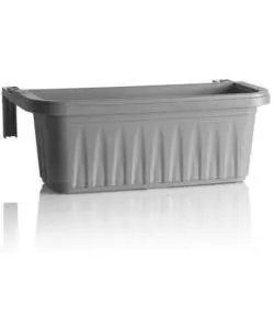 FIORIERA DA BALCONE BAMA "RONDINE" GRIGIO 50 CM