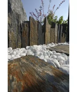 CIOTTOLO DA ESTERNO BIANCO CARRARA 40/60 MM, 25KG.