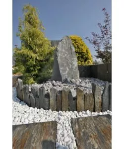 CIOTTOLO DA ESTERNO BIANCO CARRARA 40/60 MM, 25KG.