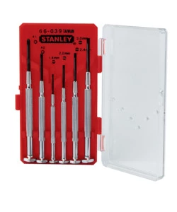 SET GIRAVITI PER ELETTRONICA, 6 PEZZI - STANLEY